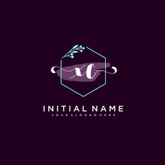 XC Beautiful handwriting logo or wedding monograms collection