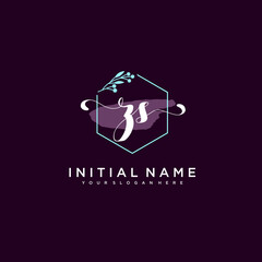 ZS Beautiful handwriting logo or wedding monograms collection