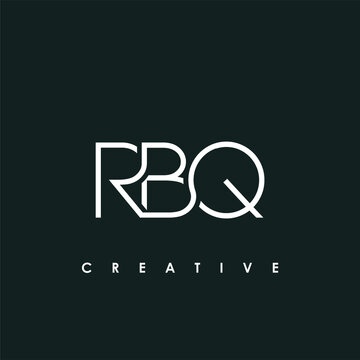 RBQ Letter Initial Logo Design Template Vector Illustration