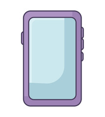 purple smartphone design