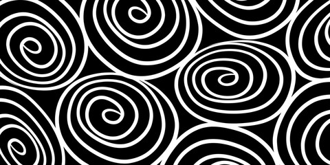 black and white seamless pattern