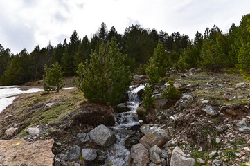 Andorra - Grau Roig - Skigebiet im Frühling