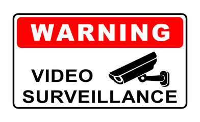 znak nadzoru wideo © robert6666