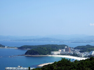 Fototapeta na wymiar 南紀白浜から和歌山の風景
