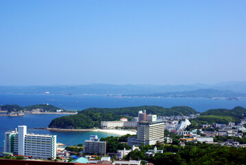 Fototapeta na wymiar 南紀白浜から和歌山の風景