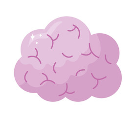pink brain design