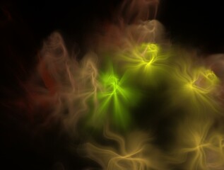 Imaginatory fractal abstract background Image