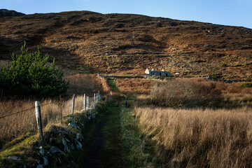 Granuaile loop is a walk around Derreens hill on Achill Island, Ireland. It offers stunning...