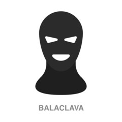 balaclava illustration on transparent background