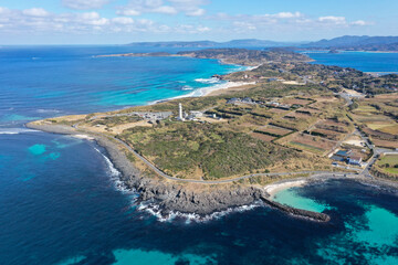 山口県下関市　角島の風景