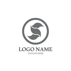 Business corporate S letter logo design
