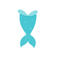 Underwater mermaid tail silhouette cute party decorations for girls