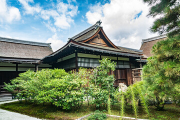 Fototapeta na wymiar The Imperial Palace in Kyoto, Japan 