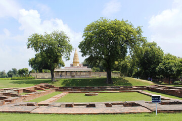 The ruins of the town of Sarnath. India 