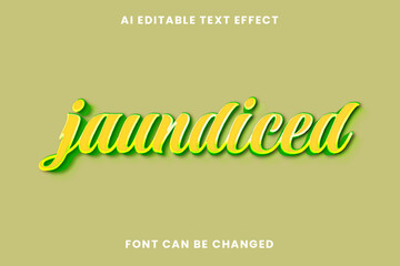 Jaundiced Text Effect