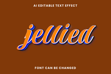 Jellied Text Effect
