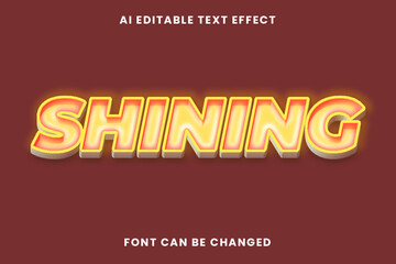Shining Text Effect