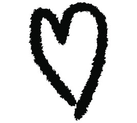 Valentine heart symbol design of valentine, wedding day card of romantic, love theme. Vector illustration