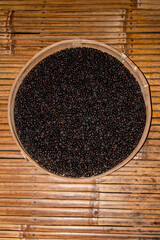 Coffee from a traditional fryer