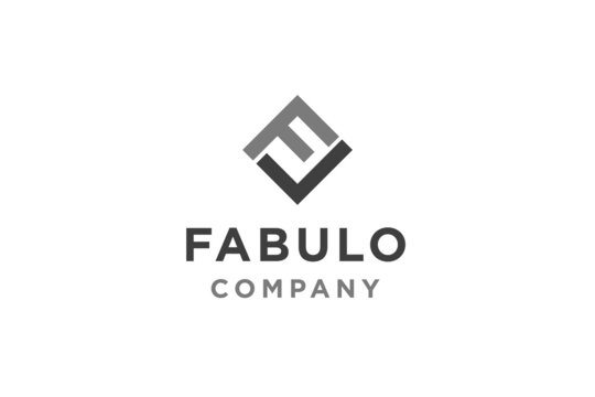 Initials letter FL logo design vector illustration.