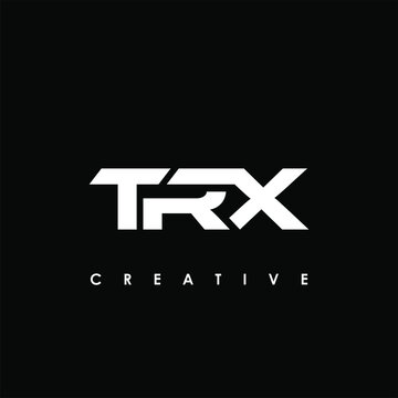 TRX Letter Initial Logo Design Template Vector Illustration