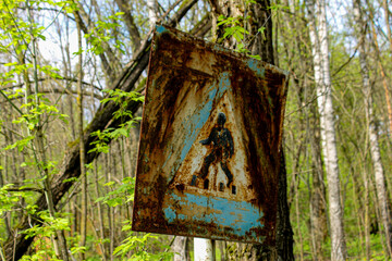 Ruins of Pripyat and Chernobyl, Ukraine nuclear disaster