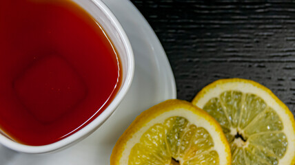 Tea with lemon