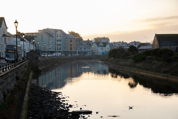 The River Neet or Strat in Bude, Cornwall
