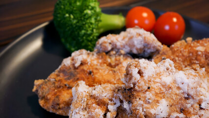 塩麹を使った鶏の唐揚げ