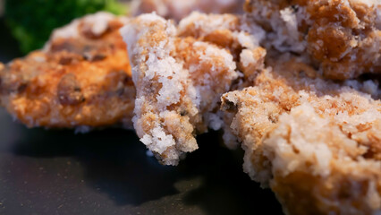 塩麹を使った鶏の唐揚げ