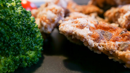 塩麹を使った鶏の唐揚げ