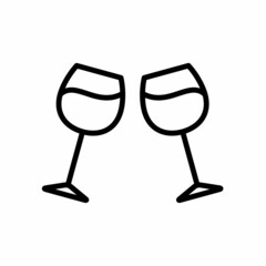 Wine Icon Design Vector Logo Template Illustration Sign And Symbol