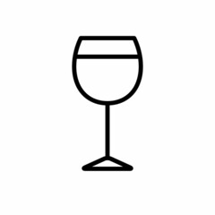 Wine Icon Design Vector Logo Template Illustration Sign And Symbol