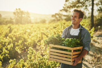 The weather's been perfect for the harvest