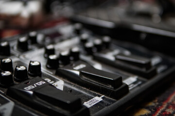 close up of a changer