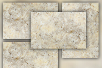Abstract background for design from artificial stone elements.