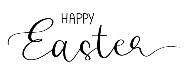Happy easter hand lettering (1)