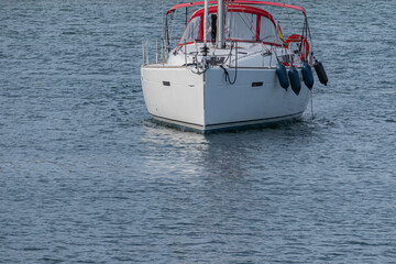 sailboat in the sea with daylight outdoors