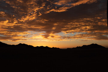Sunset, Sesriem, Namibia