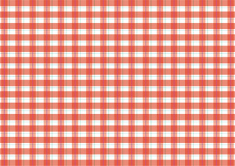 red - pink plaid fabric seamless pattern