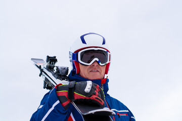 Skifahrer