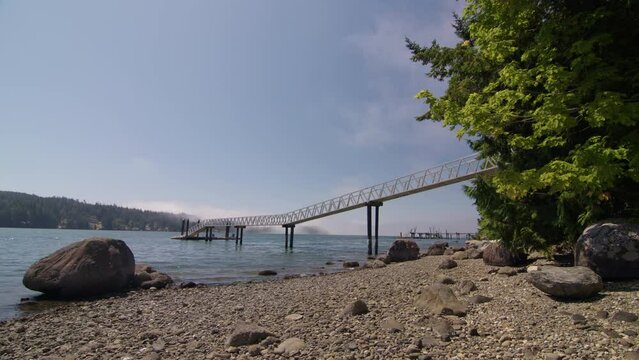 Sooke Harbour Dock on Vancouver Island Canada