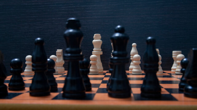 CHESS GAME IN THE CONCEPT OF CONFRONTATION, CONFRONTATION, BATTLE AND CHAOS