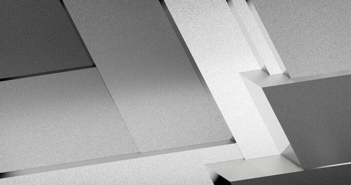 Render with metal surfaces with reflections
