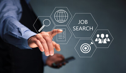 A man is holding a smartphone with 