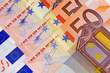 bunch euros notes