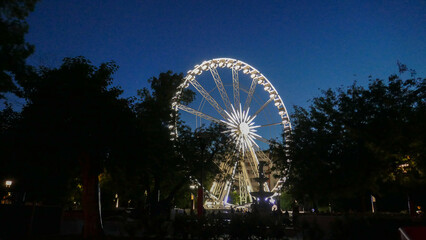 Fototapeta premium Budapest is the capital of Hungary. A Journey into a Pandemic