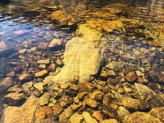 Crystal clear water in Chapada dos Veadeiros National Park - Alto Paraíso de Goiás