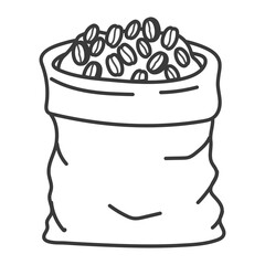 coffee beans bag