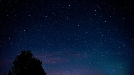 Fototapeta na wymiar Nightsky, blue sky, stars, astro, 